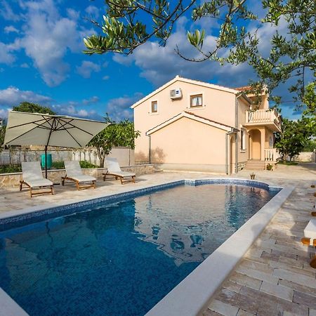 Villa Tina With Swimming Pool, Tennis Court, Games Room, Sauna, Gym, Bbq Policnik Exterior photo